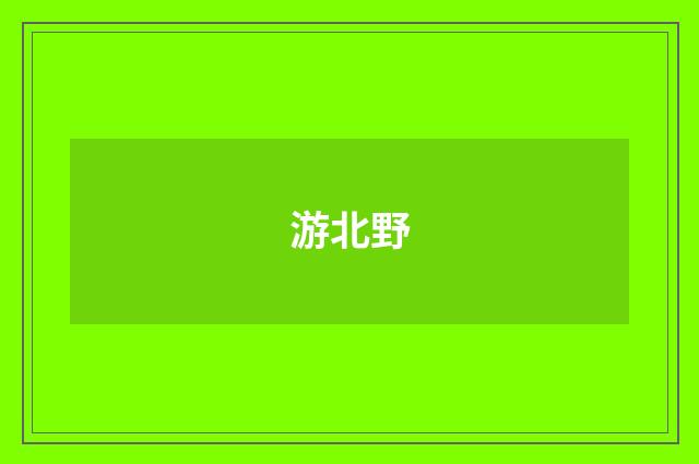 游北野