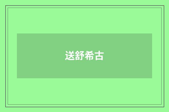 送舒希古