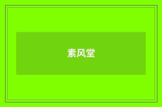 素风堂