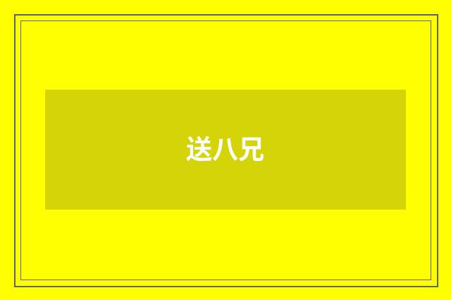 送八兄