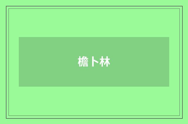 檐卜林