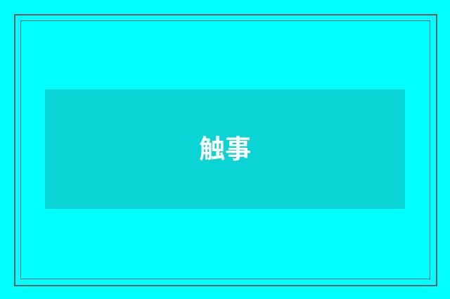 触事