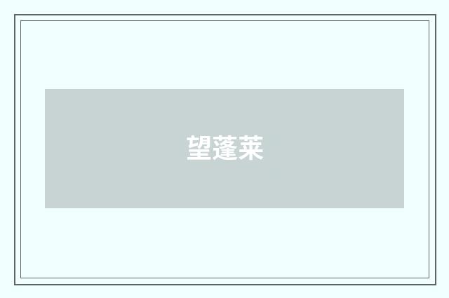 望蓬莱
