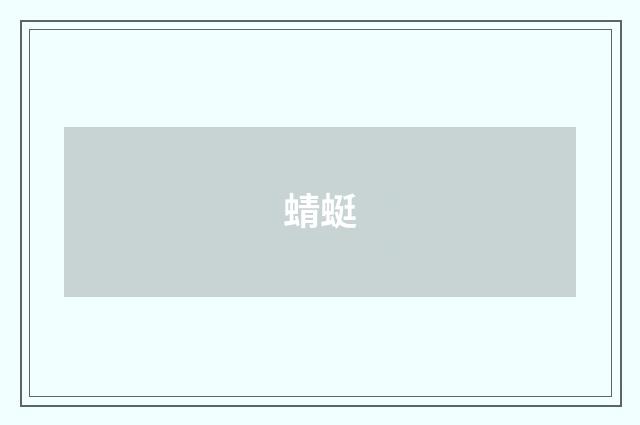 蜻蜓