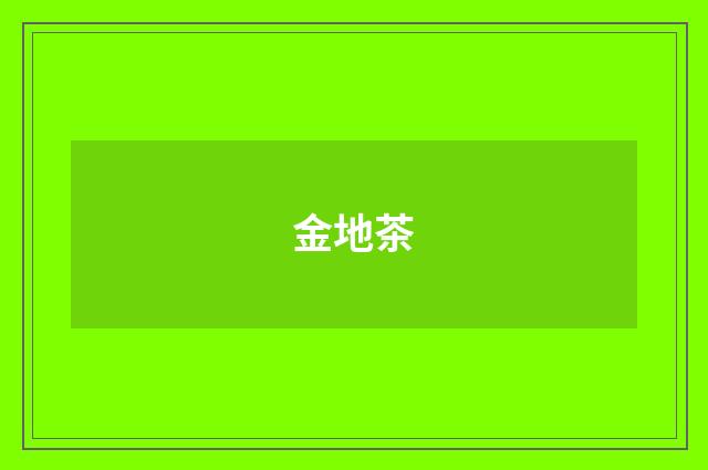 金地茶