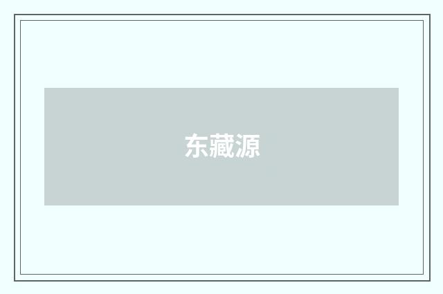 东藏源