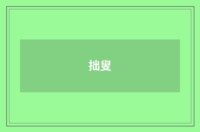 拙叟