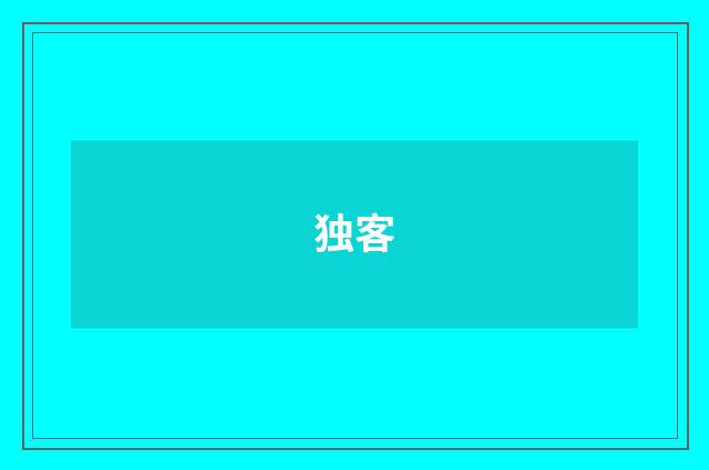 独客