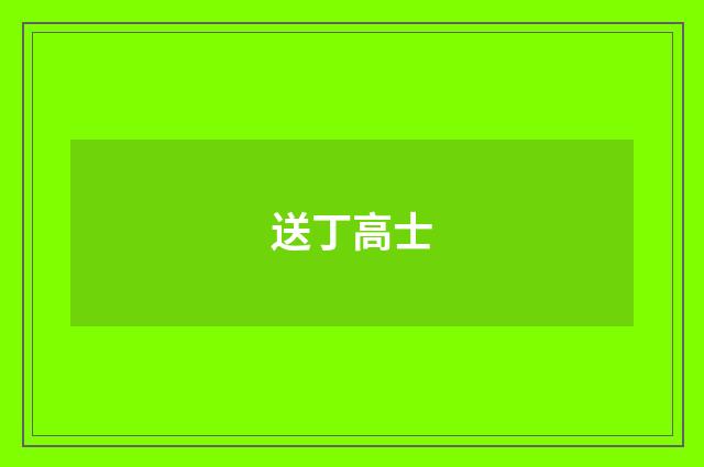 送丁高士