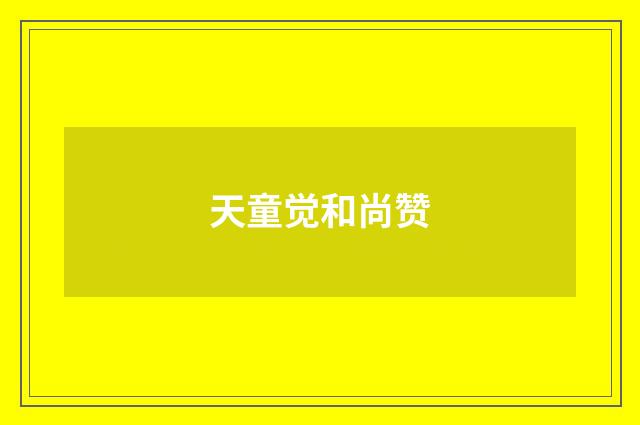 天童觉和尚赞