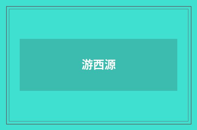 游西源