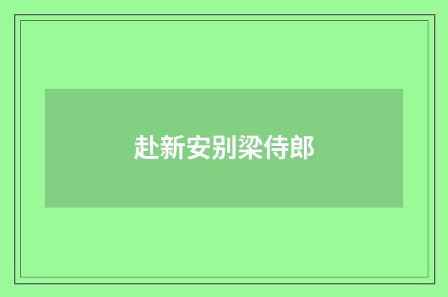 赴新安别梁侍郎