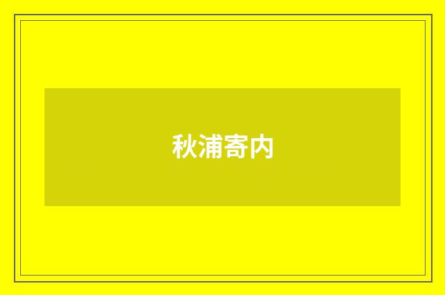 秋浦寄内