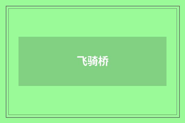 飞骑桥