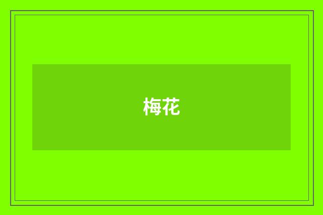 梅花