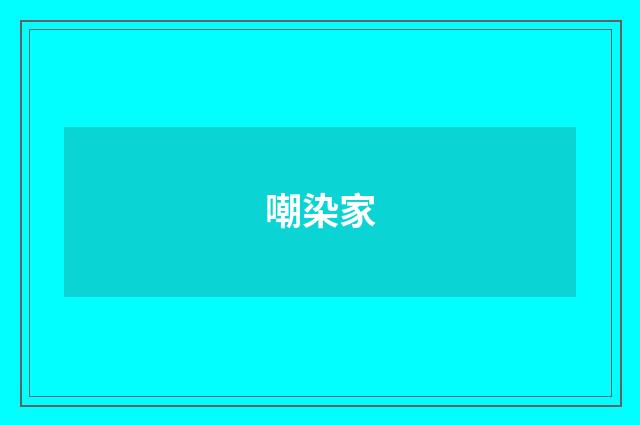 嘲染家
