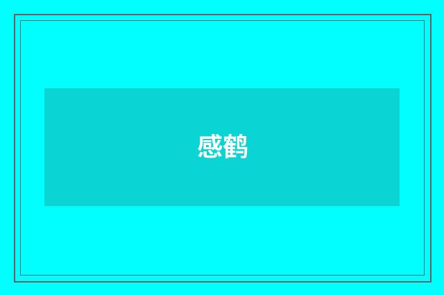 感鹤
