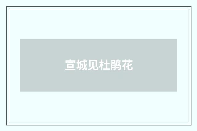 宣城见杜鹃花