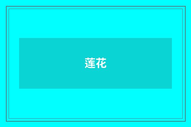 莲花