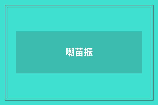嘲苗振