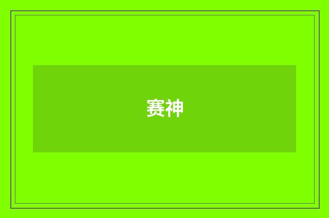 赛神