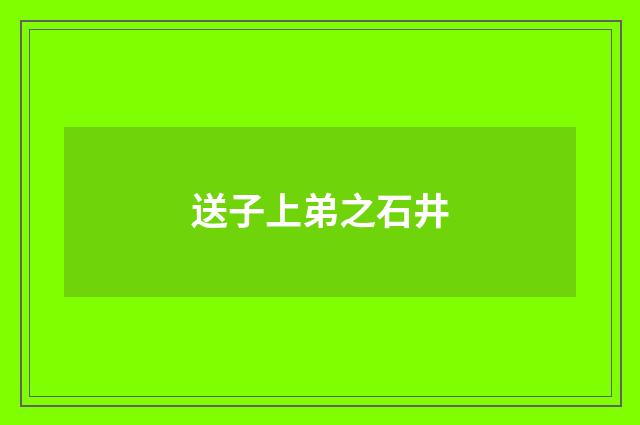 送子上弟之石井