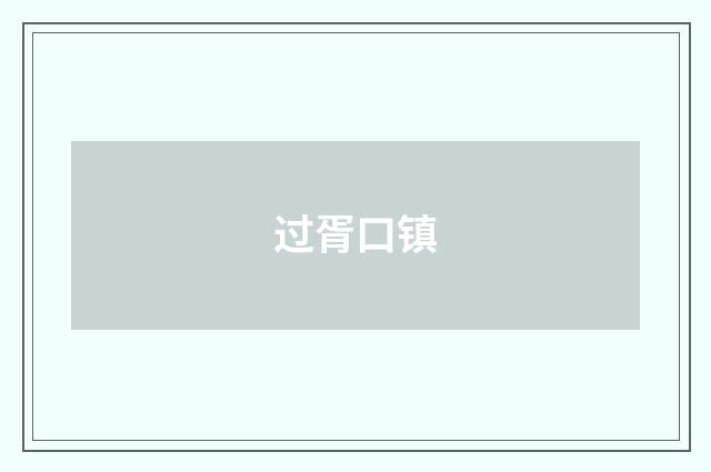 过胥口镇