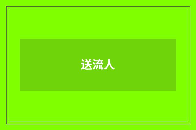 送流人