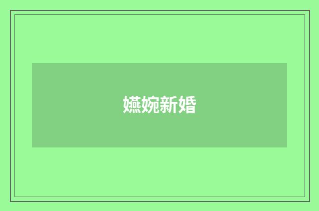 嬿婉新婚