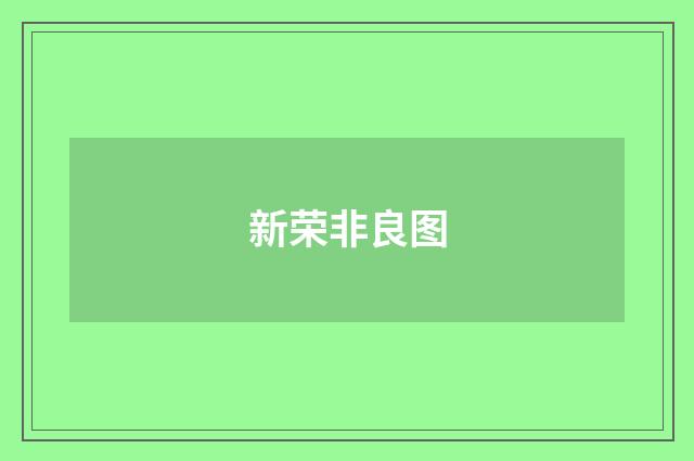 新荣非良图