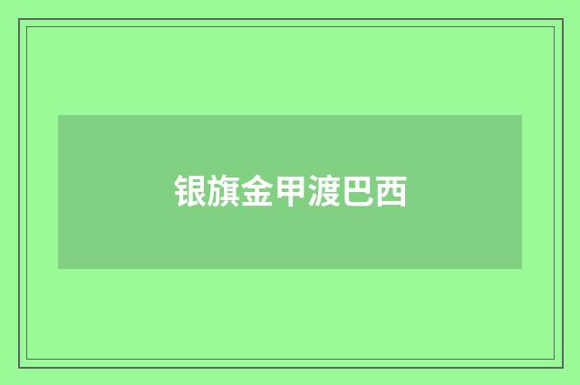 银旗金甲渡巴西