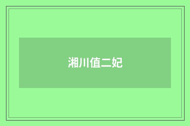 湘川值二妃