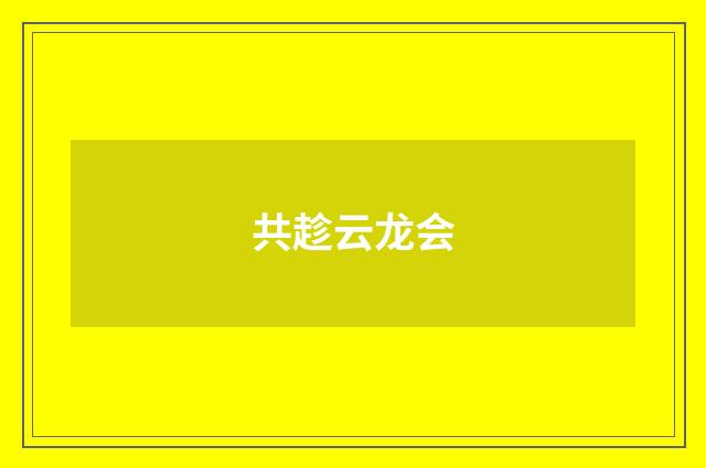 共趁云龙会