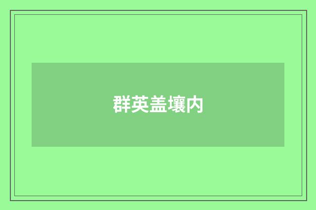 群英盖壤内