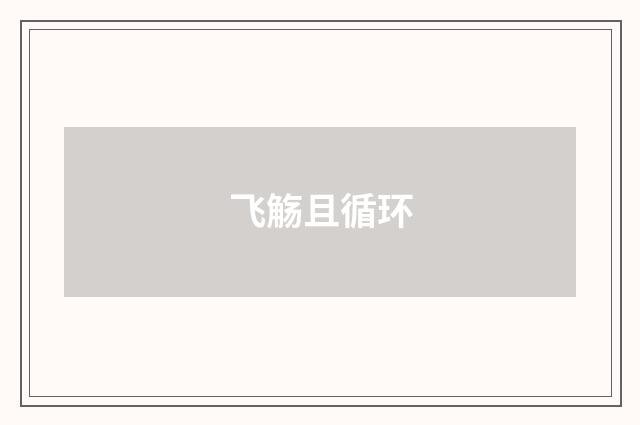 飞觞且循环
