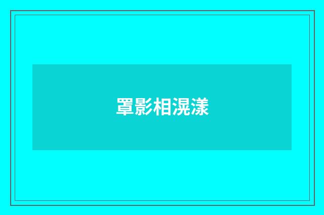 罩影相滉漾