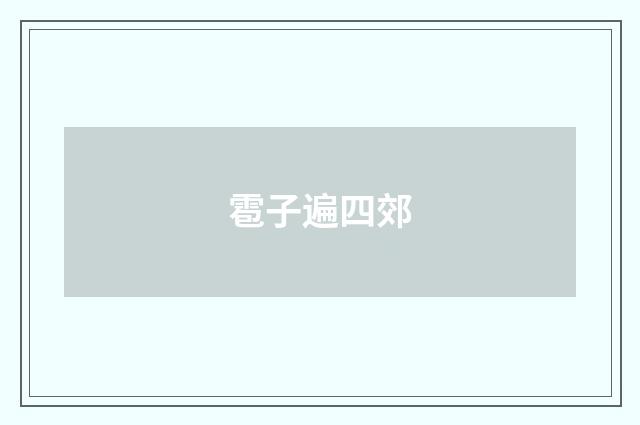 雹子遍四郊