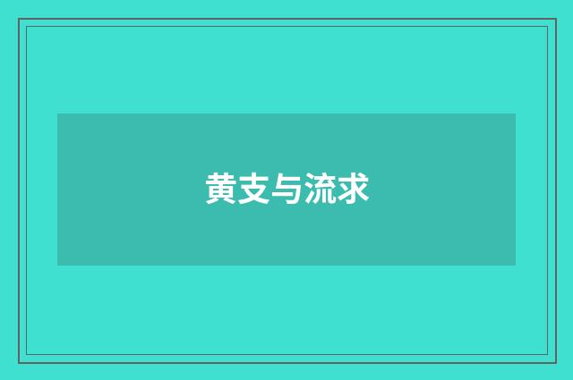 黄支与流求
