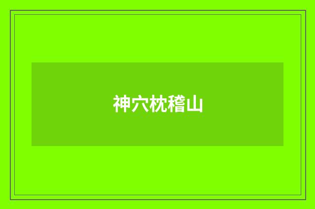 神穴枕稽山