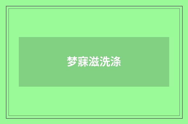 梦寐滋洗涤