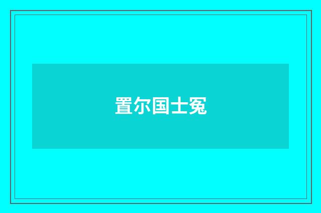 置尔国士冤
