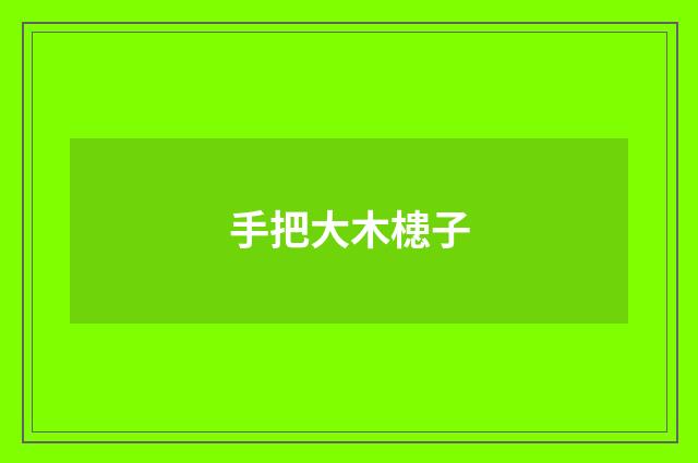 手把大木槵子