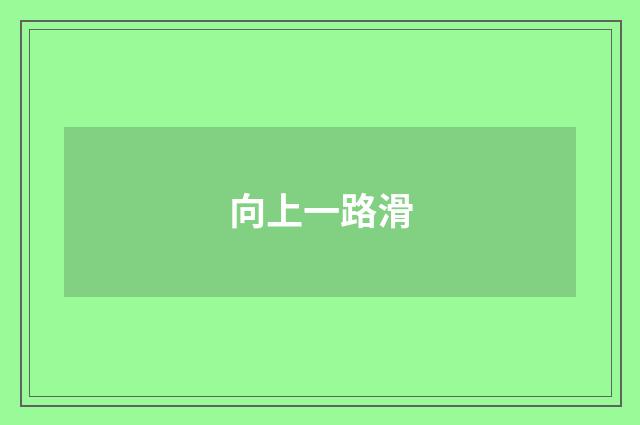 向上一路滑