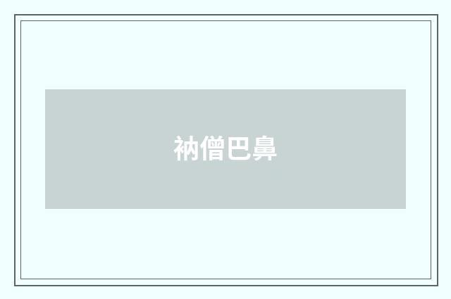衲僧巴鼻