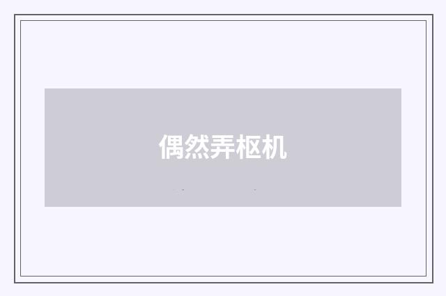 偶然弄枢机
