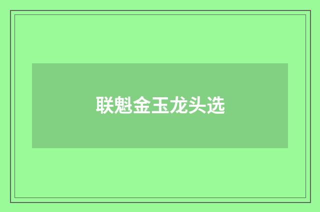 联魁金玉龙头选