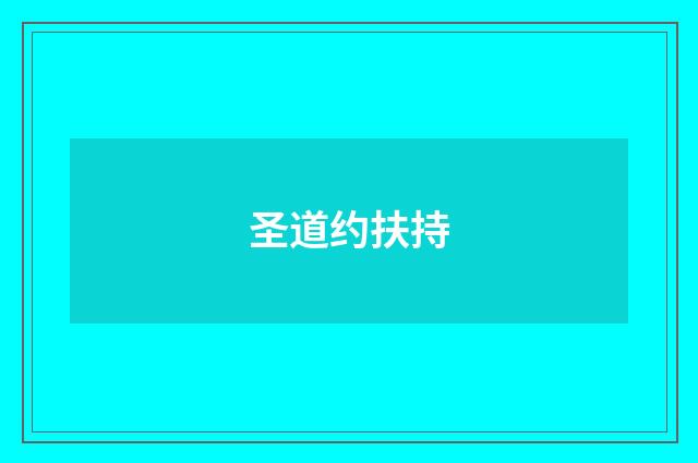 圣道约扶持