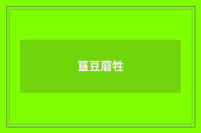 簋豆蘑牲
