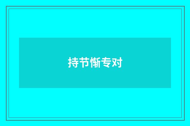持节惭专对