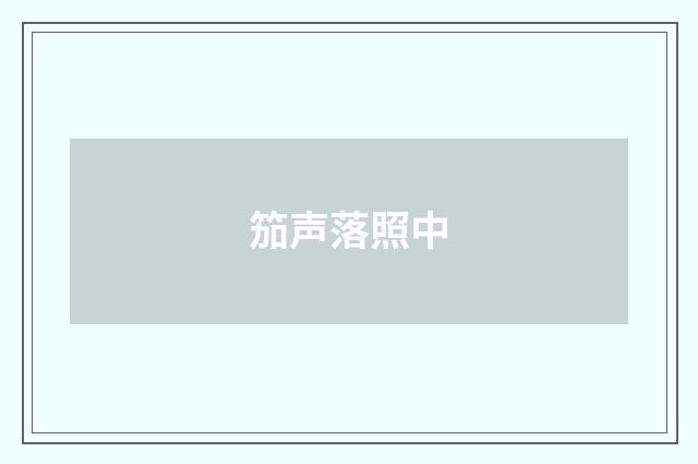 笳声落照中